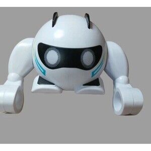 Lakeside Collection Smart Interactive Rolling Robot Toy Music and Movement